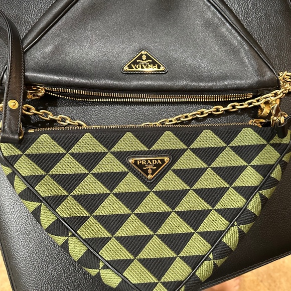 Prada double symbole bag - Picture 1 of 6